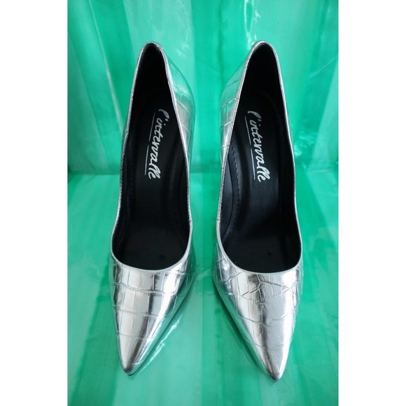 l'intervalle Renata Silver Croco - Picture 4 of 9